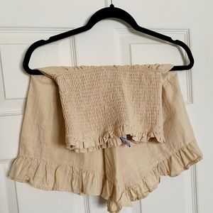 princess polly strapless romper✨